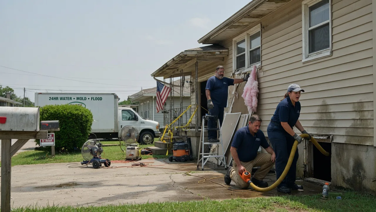 Water Damage Repair in Buckley, IL near me